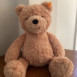 NWT Steiff Jimmy Teddy Bear Soft Cuddly Friends 12" Stuffed Plush Animal #113505